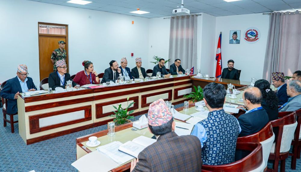 प्रधानमन्त्री शाह र अर्थमन्त्री वाग्लेसहित राष्ट्रिय योजना अयोगका पदाधिकारीबीच छलफल